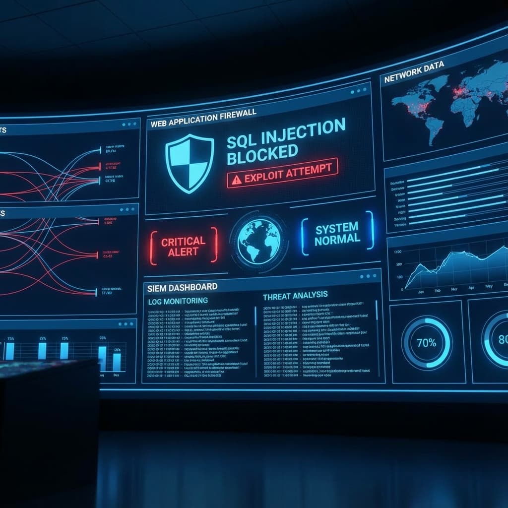 Application Defense: WAF, SIEM & VPN Gateways